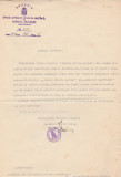 1934 Scoala Simion Florea Marian - scrisoare de mulțumire pentru Ioan H. S&acirc;rghie