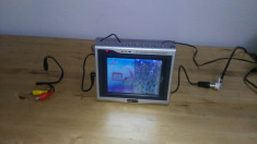 MINI TV LCD 5 INCH NOSE CONSUM 8W 12V AUTO foto