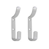 Cumpara ieftin Set 2 x Cuier metalic pentru perete Flores BES, 110mm, Alb