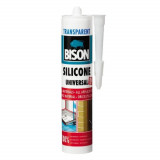 Silicon Universal Bison, 280 ml, Transaparent, Mastic Etansare Universal, Bison Silicone Universal, Silicon Transparent, Mastic Etanseizant Universal,