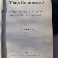 Revista Viata Romaneasca, Volumul XXXII, anul IX