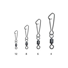 Set 10 agrafe single lock cu vartej 12