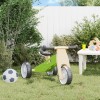 Gossi bicicleta de echilibru pentru copii 2 in 1, verde