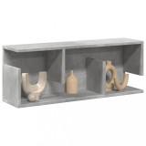 VidaXL Dulap de perete, gri beton, 80x20x30 cm, lemn prelucrat