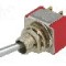 Intrerupator basculant, 2 pozitii, mod comutare ON-ON, DPDT, C&amp;K - 7201SYZBE