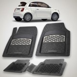 Covorase Fiat 500e 3+1 Compatibile 2020+ | Silver