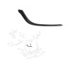 Ornament far HYUNDAI KONA, 08.2020-08.2023, partea dreapta, negru, de vopsit (nu este grunduit),, Rapid