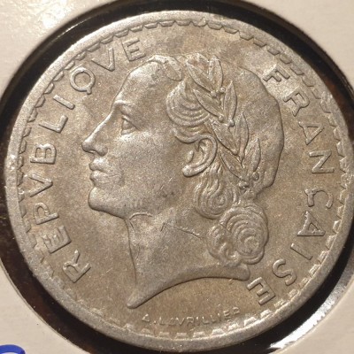 Franta 5 franci 1947 foto