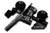 Diuza spalator far JET Bmw E46 1998-, Stanga, NTY EDS-BM-024