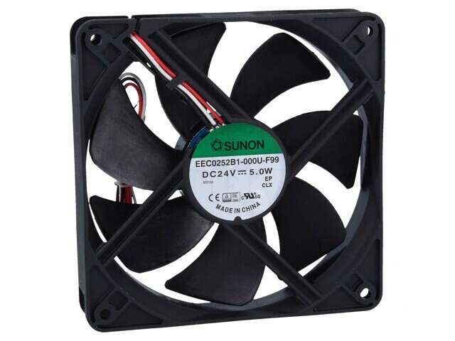 Ventilator DC Axial 24V 120x120mm