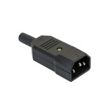 Conector alimentare PC 3 pini tata elSales ELS-CAPT , negru
