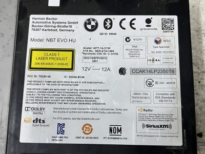 Unitate nagivatie originala BMW X5 X6 F15 F16 NBT EVO (cu touchscreen) foto