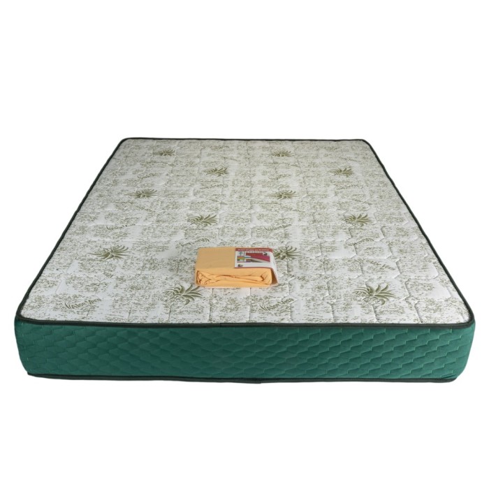 Saltea ortopedica cu arcuri, Memory Super Ortopedic Azalee, 140x190x25cm, fermitate mediu spre tare, plasa de arcuri Bonell, memory foam 5 cm, sistem