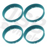 Set inele de centrare jante 72.5-70.1 mm Land Rover Discovery 2, Range Rover 2