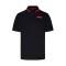Formula 1 tricou polo Logo small black 2025 - L