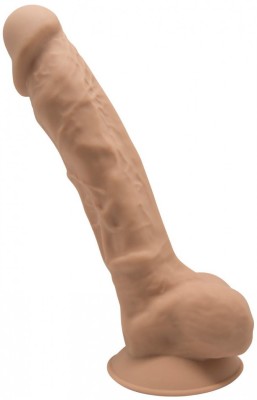 Dildo Thermo Reactive Silicon cu Memorie Dubla Densitate 23 cm foto