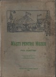 C9125N Măști pentru muzeu de Paul Constant, 1931, Caracal
