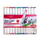Marker Grafic set12 Duo Capi DACO MK612