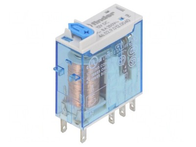 Releu electromagnetic DPDT 12VDC 15A foto