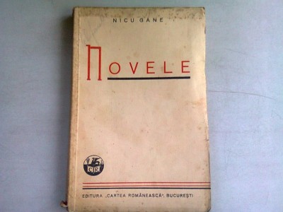 NOVELE-NICU GANE foto