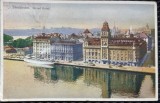 Carte postala, Stockholm, Strand Hoteil, 1930
