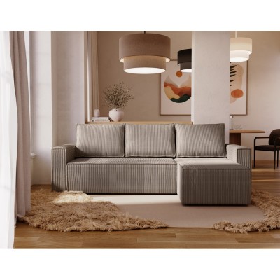 Set canapea universală extensibila, gri-bej Taupe, APEL foto