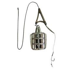 Montura Crap Orange cu Cosulet Feeder Carp 40g, No.4