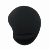MousePAD GEMBIRD, cauciuc si material textil, 240 x 200 x 4 mm, suport ergonomic, negru, &quot;MP-ERGO-01&quot;