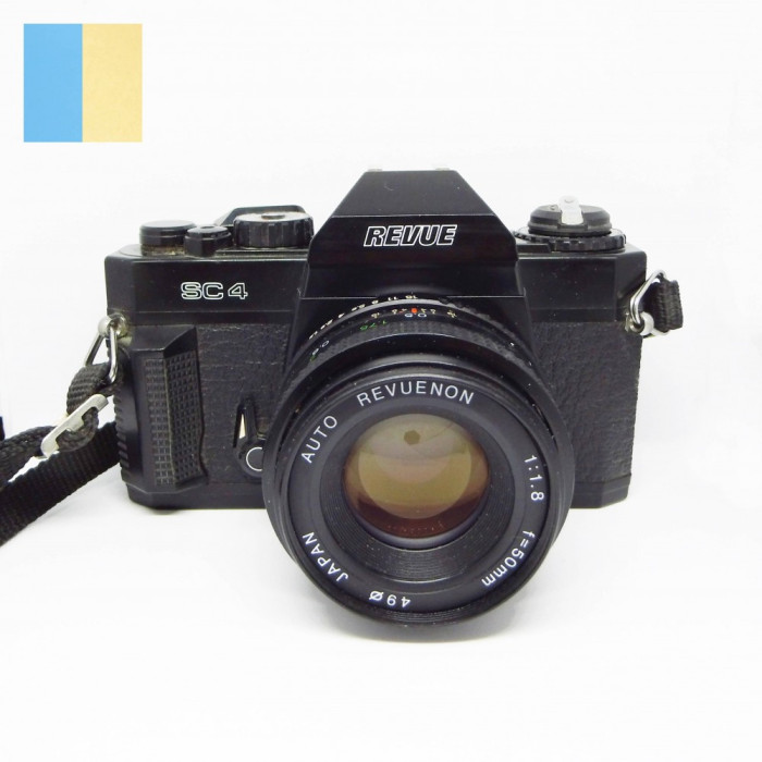 Revue SC 4 cu Revuenon 50mm f/1.8 Pentax K-mount