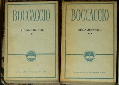 Boccaccio - Decameronul ( 2 vol. ) foto