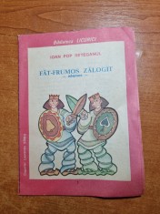 revista pentru copii - fat frumos zalogit