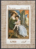 Ajman 1968 - Rubens, pictura, arta, colita neuzata
