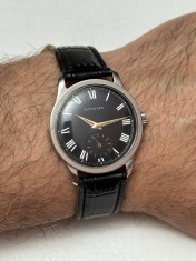 CEAS LONGINES - Mecanic - Cal. 12.68Z - An 1949 - 35mm - Black Dial - RAR !