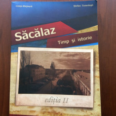 sacalaz timp si istorie ed. a II-a monografie blejusca tomoiaga banat timisoara