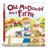 Carte ilustrată copii: Old Macdonald Had A Farm, ilustrații Natalie Vasilica, v&acirc;rsta 5-8 ani
