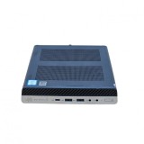 Unitate PC Refurbished HP EliteDesk 800 G4 Mini PC, Intel Core I5-8500T, 8 GB RAM, 256 GB SSD NVMe, Windows 10 Pro, Stare Buna