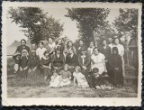 Fotografie, familie reunita, Romania 1922