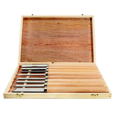 Set de dalti pentru lemn Scheppach 7902301601, 12-25 mm, 8 piese foto