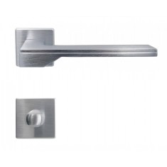 M&acirc;ner pentru uși de interior - M1023 - crom satin cu rozetă WC