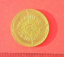 M3C1 2 - Jeton de colectie - inscriptia M MURU - AJAZZO