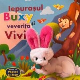 Iepurasul Buxy Si Veverita Vivi. Carte Cu Papusa Deget, - Editura Flamingo