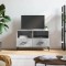 vidaXL Comodă TV, gri beton, 80x36x50 cm, lemn compozit 828976