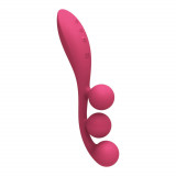 Vibrator Special Tri Ball 1, Rosu, 20.5 cm