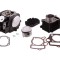 Set cilindru-chiuloasa moped 4T 80cc 139FMB, negru