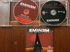Eminem The Eminem Show 2002 cd disc + DVD disc video muzica hip hop made EU VG+ foto