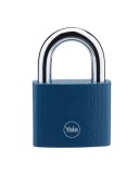 Lacat Yale Albastru YE11BL/50/128/1 pentru Dulapuri, Boxe, Porti - Mecanic, Metalic