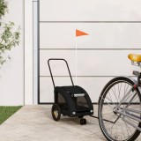 Gossi remorca bicicleta animale companie, negru, textil oxford/fier