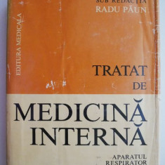 Tratat de medicina interna volumul I Bolile aparatului respirator – Radu Paun