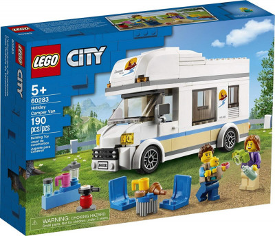 LEGO City: Rulota de vacanta 60283, 5 ani+, 190 piese foto