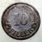 1.708 UNGARIA WWII 10 FILLER 1940 BP